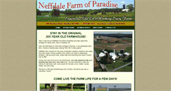 Desktop Screenshot of neffdalefarm.com