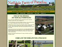 Tablet Screenshot of neffdalefarm.com